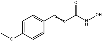 3-(4-Methoxyphenyl)-2-propenehydroximic acid Struktur