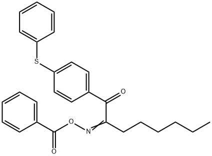 1-[4-(Phenylthio)phenyl]-1,2-octanedione 2-(O-benzoyloxime)