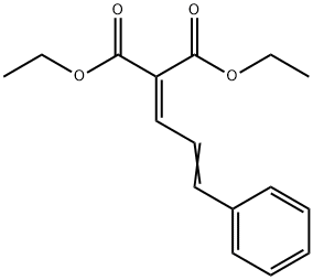 diethyl cinnamylidenemalonate  Struktur