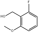 2-FLUORO-6-METHOXYBENZYL ALCOHOL Struktur