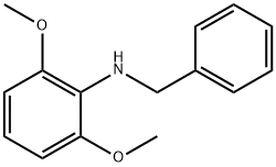 N-BENZYL-2,6-DIMETHOXYBENZENAMINE Struktur