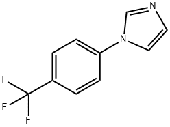 1-(4-TRIFLUOROMETHYLPHENYL)IMIDAZOLE Struktur