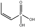 cis-propenylphosphonic acid  Struktur