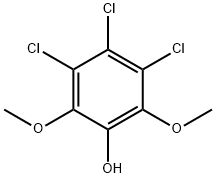 3,4,5-trichloro-2,6-dimethoxyphenol Struktur