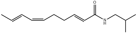 N-ISOBUTYL-2,6,8-DECATRIENAMIDE Struktur