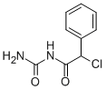 A-CHLORO-A-PHENYLACETYLUREA Struktur