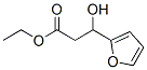 ethyl beta-hydroxyfuran-2-propionate  Struktur