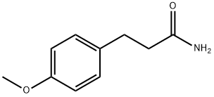 3-(4-METHOXYPHENYL)PROPIONAMIDE Struktur