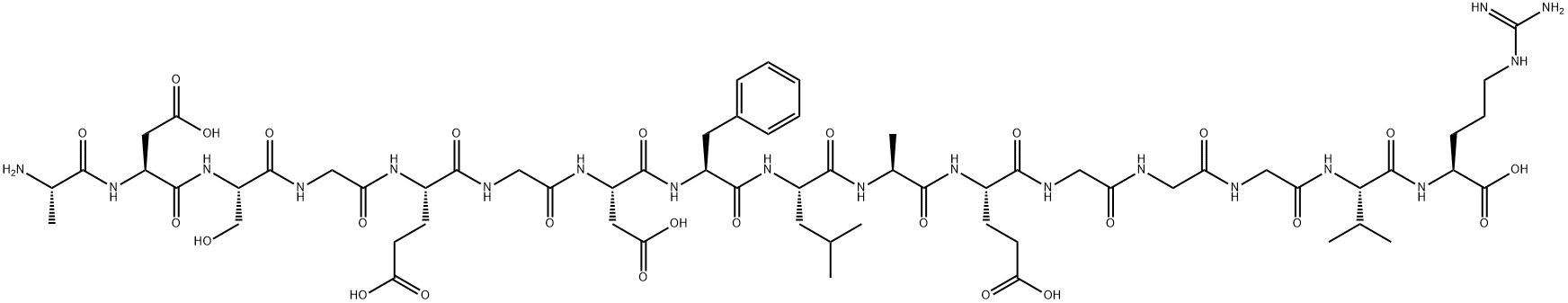 FIBRINOPEPTIDE A, HUMAN Struktur