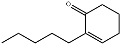 2-pentylcyclohex-2-en-1-one  Struktur