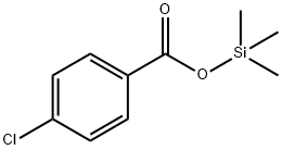 4-Chlorobenzoic acid trimethylsilyl ester Struktur