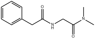 N,N-dimethyl-2-[(2-phenylacetyl)amino]acetamide Structure