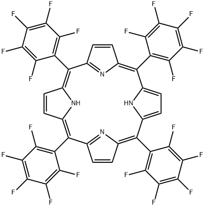 5,10,15,20-TETRAKIS(PENTAFLUOROPHENYL)-21H,23H-PORPHINE Structure