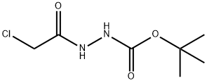 Acetic acid, chloro-, 2-carboxyhydrazide tert-butyl ester (8CI) Struktur