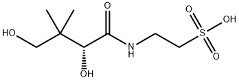 Pantoyltaurine Struktur