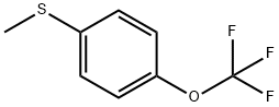 4-(TRIFLUOROMETHOXY)PHENYL METHYL SULFIDE Struktur