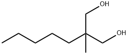 2-Methyl-2-pentyl-1,3-propanediol Struktur