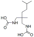 Dicarbamic acid 2-isopentyl-2-methyltrimethylene ester Struktur