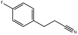 Benzenepropanenitrile, 4-fluoro- Struktur