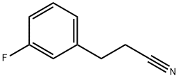 3-(3-FLUOROPHENYL)PROPANENITRILE Struktur