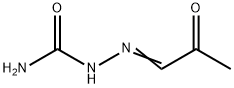 Hydrazinecarboxamide, 2-(2-oxopropylidene)- (9CI) Struktur