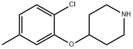 4-(2-CHLORO-5-METHYLPHENOXY)PIPERIDINE price.