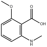 2-Methoxy-6-(MethylaMino)benzoic acid Struktur