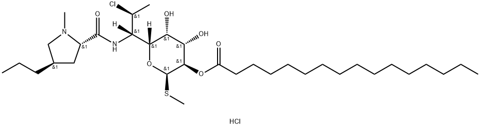 Clindamycin palmitate hydrochloride Struktur