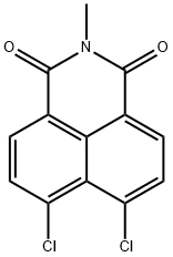 6,7-Dichloro-2-methyl-1H-benzo[de]isoquinoline-1,3(2H)-dione Struktur