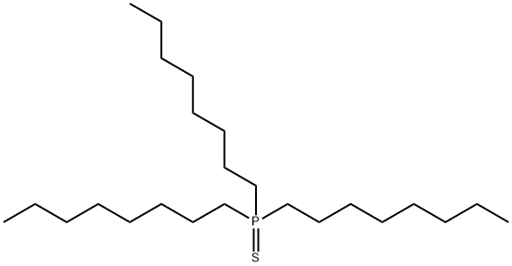 trioctylphosphine sulphide Struktur