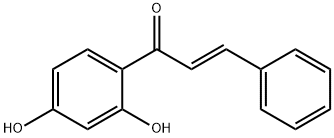 2',4'-dihydroxychalcone Struktur