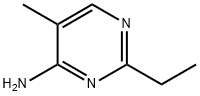 4-Pyrimidinamine, 2-ethyl-5-methyl- (9CI) Struktur