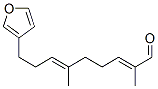 9-(3-Furyl)-2,6-dimethyl-2,6-nonadienal Struktur