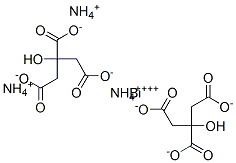 AMMONIUM BISMUTH CITRATE Struktur