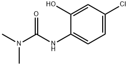 3-(4-chloro-2-hydroxyphenyl)-1,1-dimethylurea Struktur