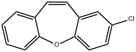 2-chlorodibenzo[b,f]oxepine Struktur