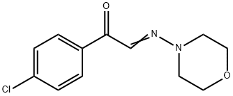 4'-Chloro-α-(morpholinoimino)acetophenone Struktur