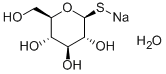 1-THIO-D-GLUCOSE, SODIUM SALT HYDRATE Struktur