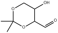 1,3-Dioxane-4-carboxaldehyde, 5-hydroxy-2,2-dimethyl- (9CI) Struktur