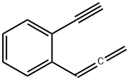 Benzene, 1-ethynyl-2-(1,2-propadienyl)- (9CI) Struktur