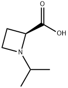 (S)-1-ISOPROPYL-AZETIDINE-2-CARBOXYLIC ACID Struktur