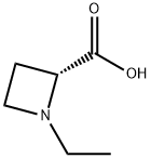 2-Azetidinecarboxylicacid,1-ethyl-,(2R)-(9CI) Struktur