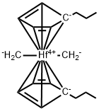 BIS(N-PROPYLCYCLOPENTADIENYL)HAFNIUM DIMETHYL Struktur