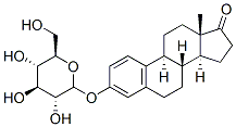 estrone glucoside Struktur