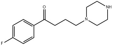 1-(4-FLUORO-PHENYL)-4-PIPERAZIN-1-YL-BUTAN-1-ONE Struktur