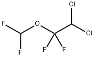 2,2-dichloro-1,1-difluoroethyl difluoromethyl ether Struktur