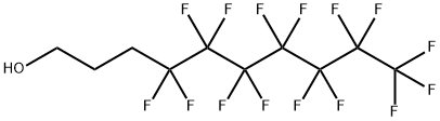 1H,1H,2H,2H,3H,3H-PERFLUORODECAN-1-OL Struktur