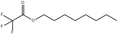 Trifluoroacetic acid octyl ester Struktur