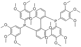 (S)-(-)-2,2'-Bis[di(3,4,5-trimethoxyphenyl)phosphino]-6,6'-dimethoxy-1,1'-biphenyl,min.97% Struktur