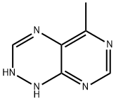 Pyrimido[5,4-e]-as-triazine, 1,2-dihydro-5-methyl- (7CI,8CI) Struktur